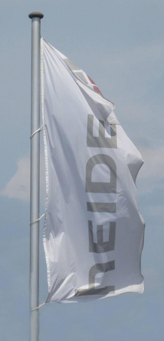 Einzelflagge Heide